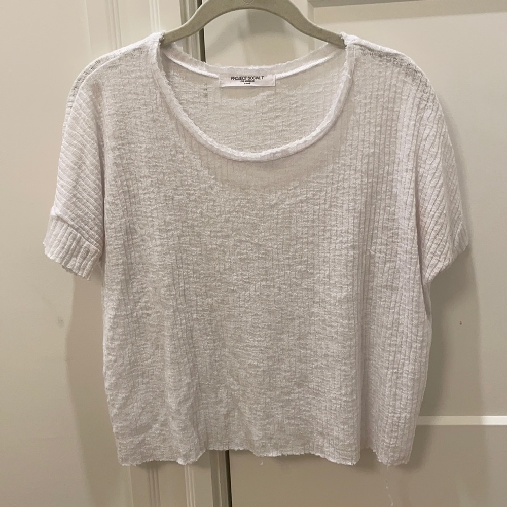 Project social T Los Angeles white tee - Picture 2 of 3